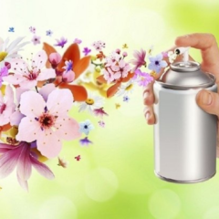 Raumspray und Wäschespray