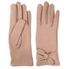 Clayre &amp; Eef - Juleeze| Dames Handschoenen | Trendy Bow| camel