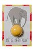 Bomb_Cosmetic_Age_is_Irr_elephant_Wenskaart_met_bad_bruisbal_Blastercard