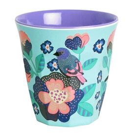 Ginger Lifestyle Melamine Mok S Singing With Birds Blue