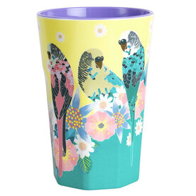 Ginger Lifestyle Melamine Mok L Singing With Birds Yellow