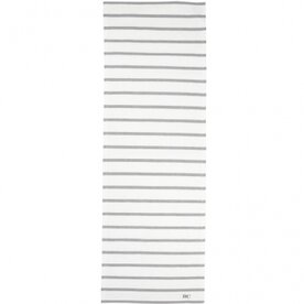 Bastion Collections Tabelrunner / Tafelloper Stripes White/Grey