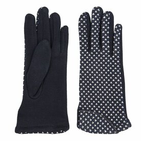 Clayre&amp;Eef - Juleeze| Dames Handschoenen | Cute Hearts| blauw
