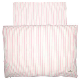 GreenGate Baby Dekbedovertrek / Baby bed linen set Sari Pale Pink 70x100cm