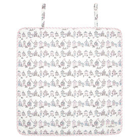 GreenGate Baby changing mat square Ellison pale pink