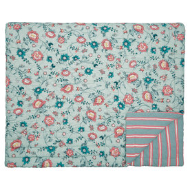 GreenGate Sienna Dusty Mint Quilt / Bed cover  140x220cm