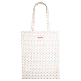 GreenGate Penny White Shopper / Bag cotton 35x45cm