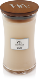 WoodWick&reg; HearthWick&reg; White Honey Geurkaars Large 