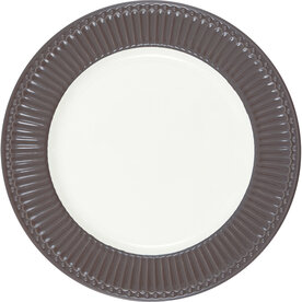 GreenGate_Dinner_plate_Diner_bord_Essteller_Alice_dark_chocolate