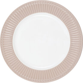 GreenGate_Dinner_plate_Diner_bord_Essteller_Alice_creamy_fudge