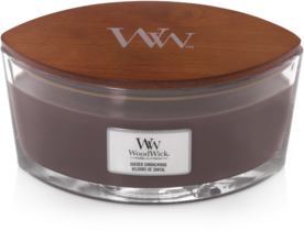 WoodWick&reg; HearthWick&reg; Sueded Sandalwood Ellipse