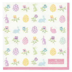 GreenGate_Papier_Serviette_Papieren_servet_Pasen_Cilja_white_small_www.sfeerscent.nl