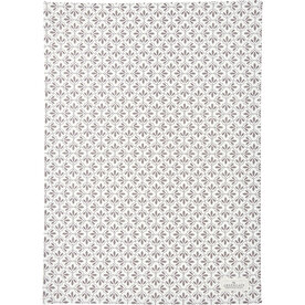 GreenGate_Tea_towel_Carina_grey