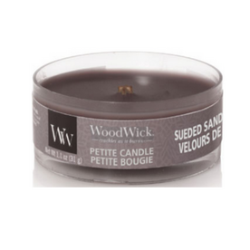 WoodWick Sueded Sandalwood Petit Travel Candle