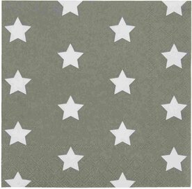 Claye_Eef_Papieren_Servet_Catch_A_Star_Taupe_CAS73TP