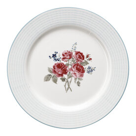 GreenGate Dinerbord / Dinner plate Elisabeth pale blue D: 25,3cm