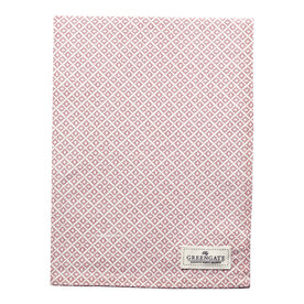 GreenGate Theedoek / Tea towel Sandra Pink 50x70cm