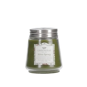 Greenleaf Silver Spruce Petite Candle