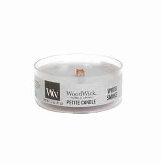 WoodWick Wood Smoke Petit Travel Candle