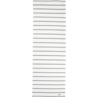 Bastion Collections Tabelrunner / Tafelloper Stripes White/Grey