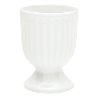 GreenGate Stoneware Eierdop / Egg Cup Alice White