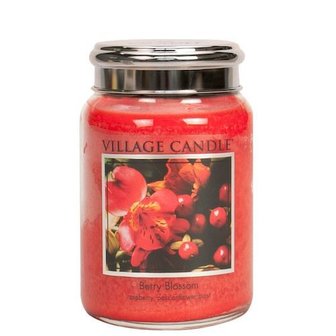 Village Candle Berry Blossom 737gr Large Candle