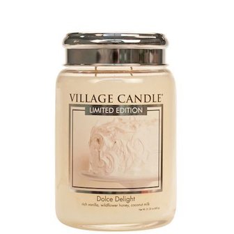 Dolce Delight Village Candle Geurkaars Large