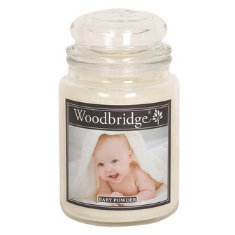 Woodbridge_Baby_Powder_Geurkaars_Large