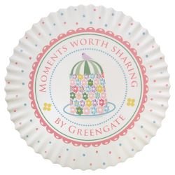 GreenGate_Tenna_White_Coaster_Round_Onderzetter