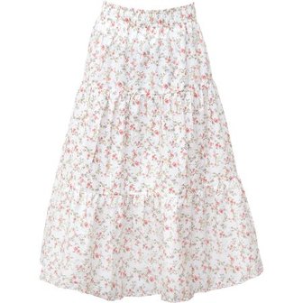 GreenGate_Maxi_Zomerrok_Carly_White_wit_met_Bloemen