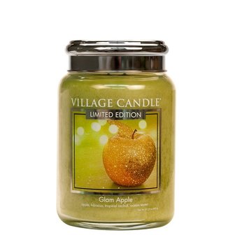Village Candle Glam Apple 737gr Large Candle