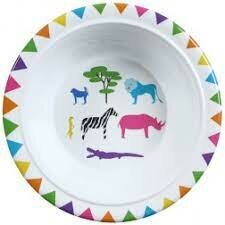 Melamine_Kinder_Bord_Wild_Afrika_Ginger_lifestyle