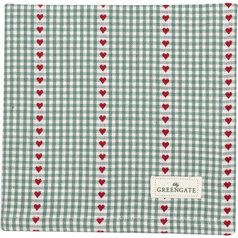 GreenGate_napkin_Bea_Green