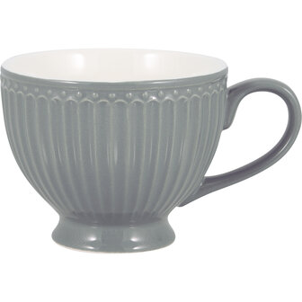 GreenGate_Tea_cup_Alice_stone_grey