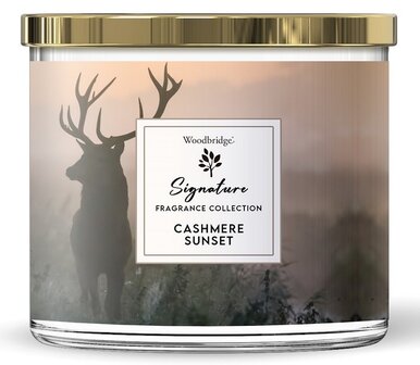 Woodbridge_Candle-Geurkaars-Tumbler-Cashmere_Sunset-565gram-Candle-geurkaars-katoenenlont-www-sfeerscent.nl