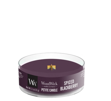 WoodWick Spiced Blackberry Petit Travel Candle