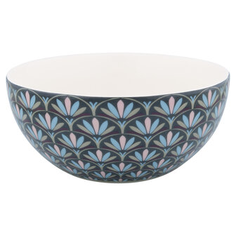 GreenGate Cereal Bowl Victoria Dark Grey