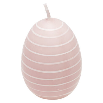 GreenGate-Candle-Easter-Egg-Stripe-Pale-Pink