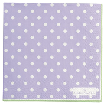 GreenGate-Paper-Napkin-Spot-Lavendar-Small