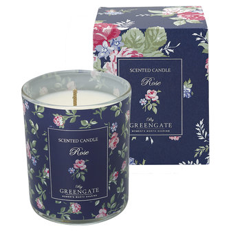 GreenGate-Scented-Candle-Rose-White-Small