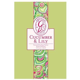 Greenleaf-geurzakje-Cucumber-Lily