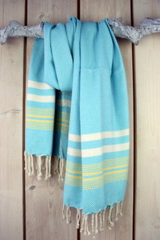 Hamamdoek-Bazaar-Light-Blue-Yellow