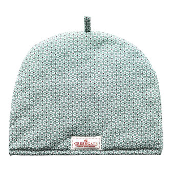 GreenGate Theemuts / Cotton Teacosy Juno Green H:27cm