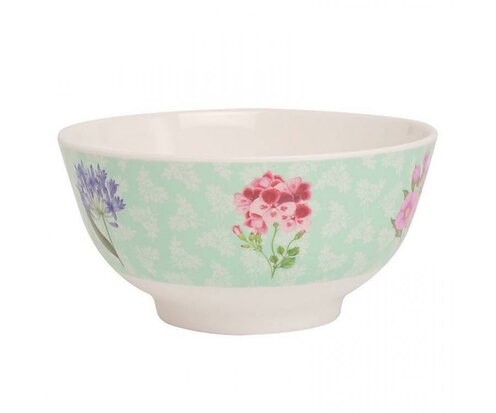 Ginger Lifestyle Melamine Kom M Botanical Dream Green Flower