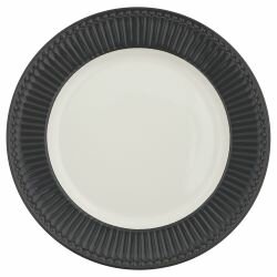 GreenGate_Alice_Dark_Grey_Dinnerplate_Essteller_Dinerbord