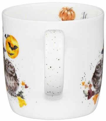 Wrendale mok Happy Owl-oween oortje