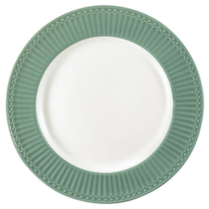 GreenGate Alice Dusty Green Dinner Plate
