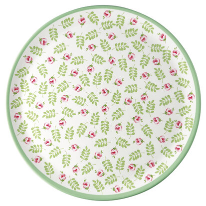 GreenGate-Melamine-Dinner-Plate-Lily-Petit-White