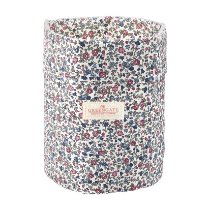 GreenGate Opbergtas / Storage bag Ruby Petit white medium H:28cm