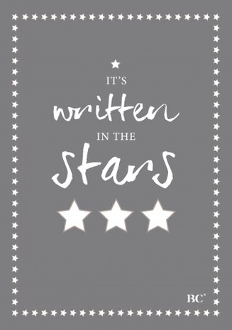 Notebook A5 Its written in the Stars